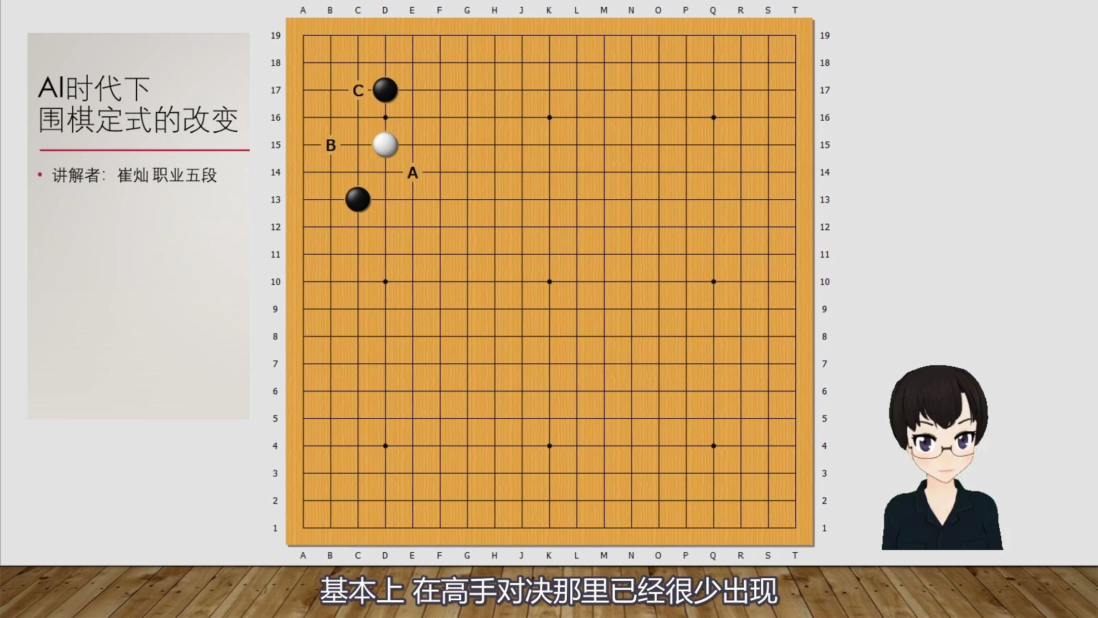 ai時代下圍棋定式的改變 小目高掛一間低夾