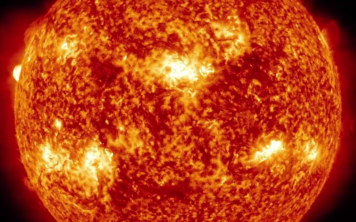 美国宇航局 热核艺术:超高清太阳 (4k)