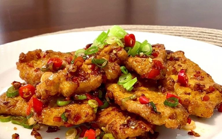 椒盐猪扒百吃不厌的家常菜食谱