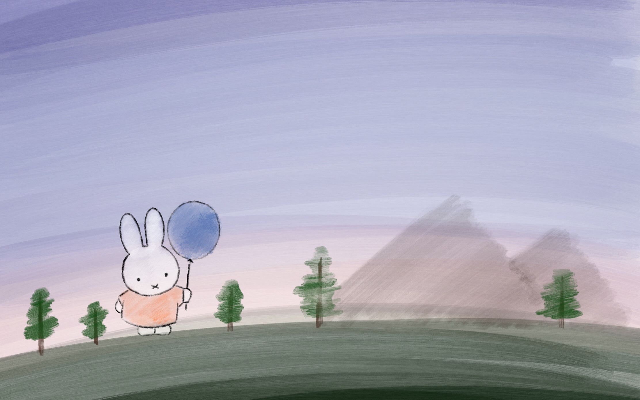 【踏青的miffy】ipad pro 10.5 procreate 画米菲
