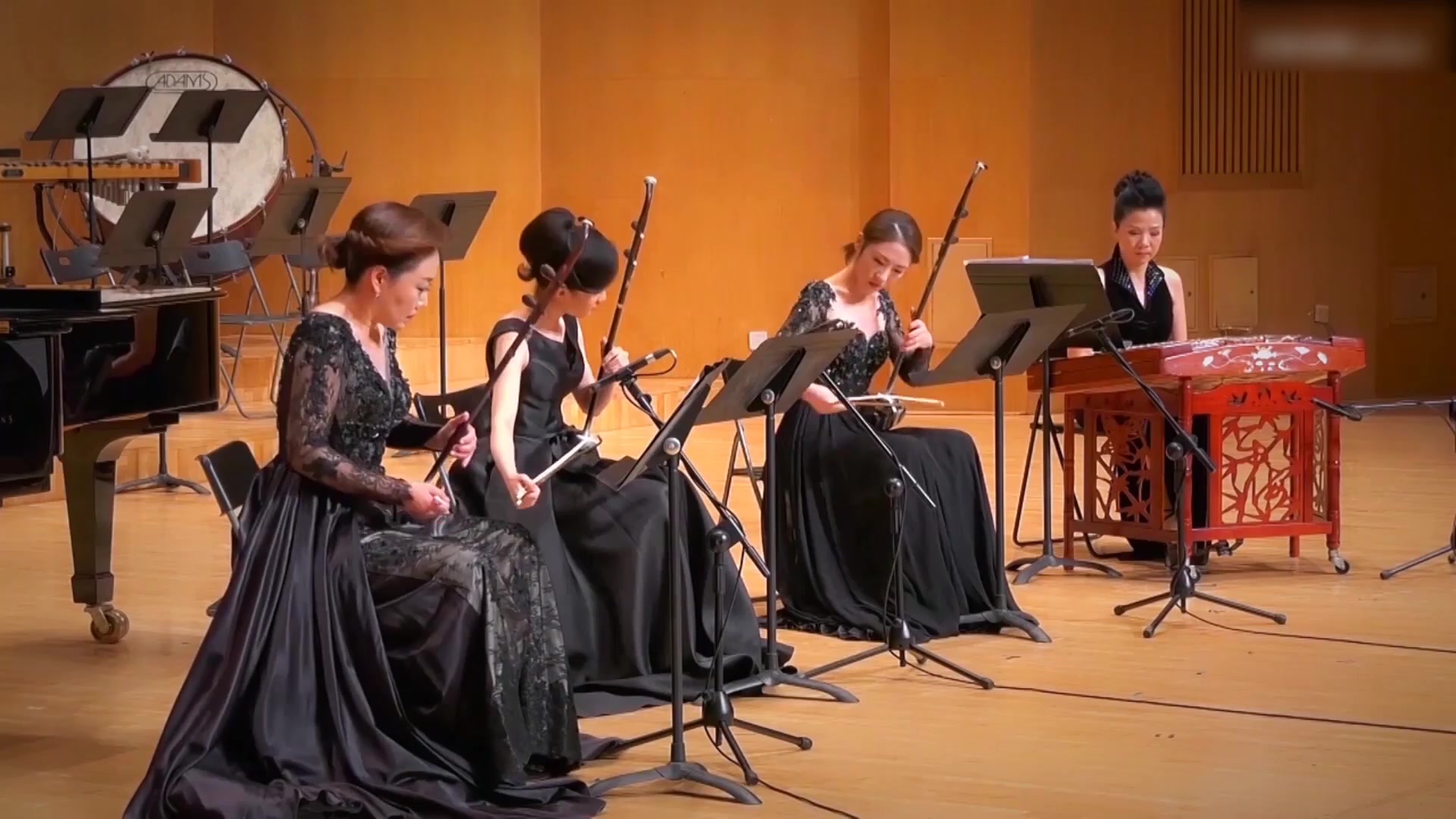 二胡四重合奏《远方的客人请你留下来》,不愧是专业的二胡人士