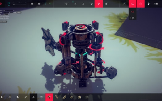 【Besiege】(围攻)超轻型折叠旋翼直升机(全功能)小萌2号MZ2哔哩哔哩bilibili