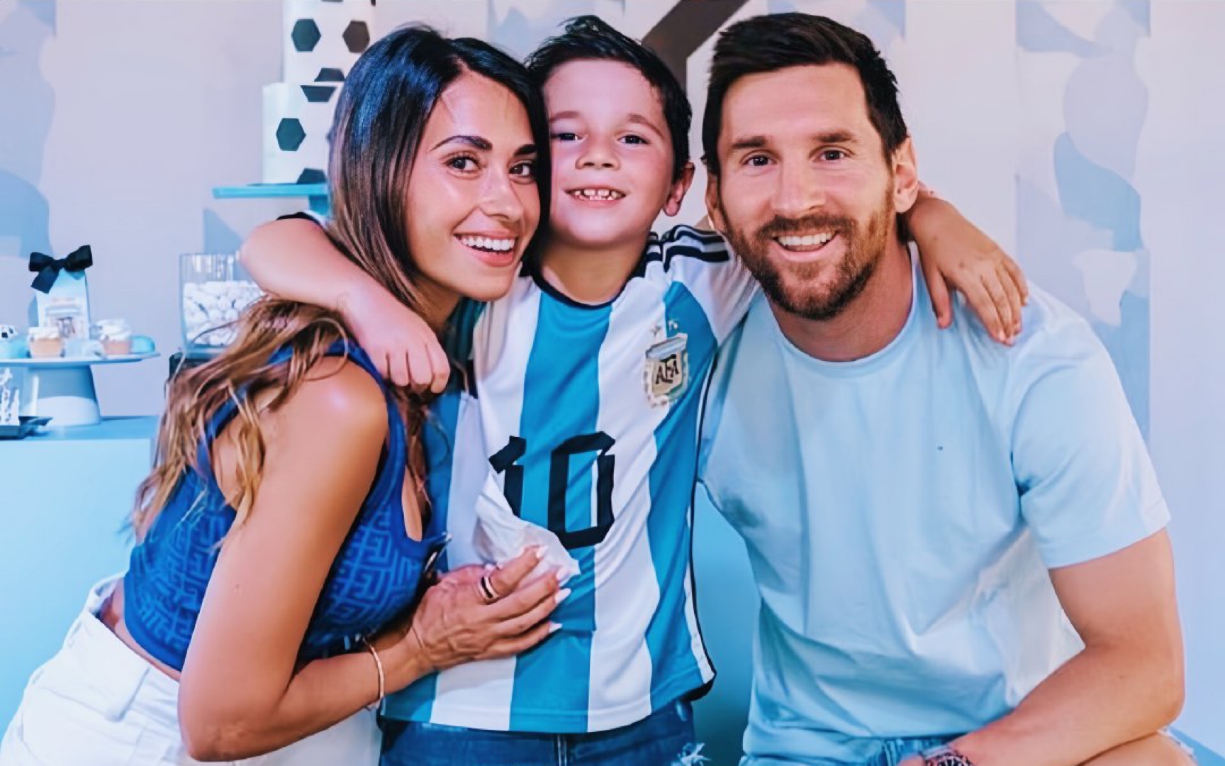 机灵鬼马特奥也有被梅西反将一军的时刻 父子博弈太搞笑了