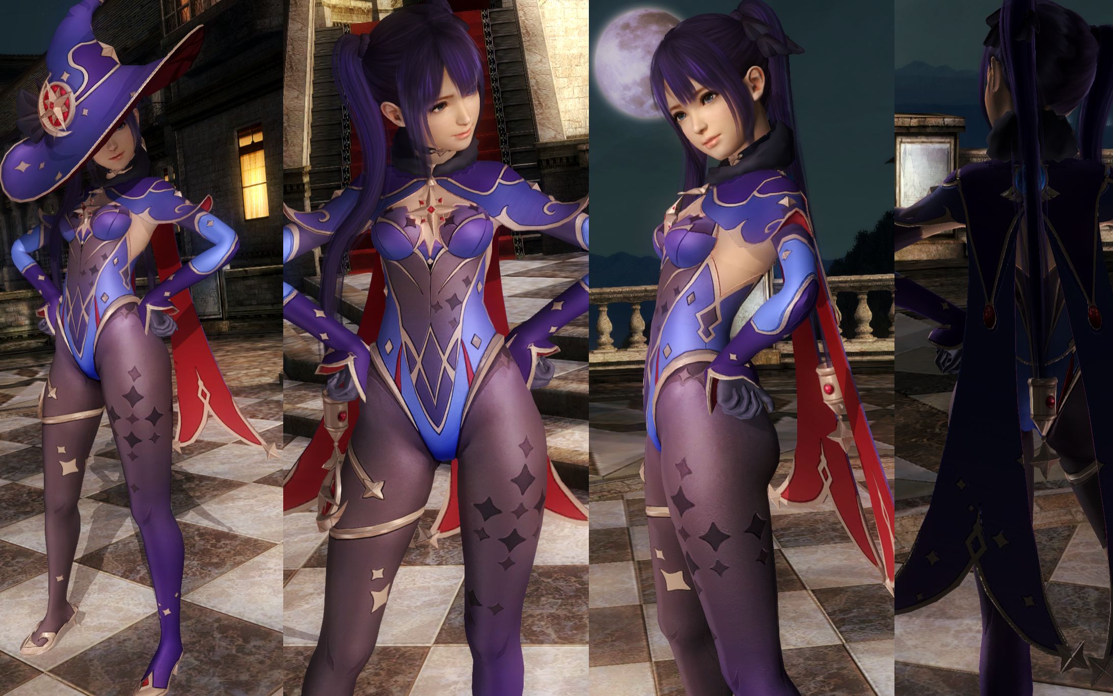 死或生5 mod 玛丽罗斯 vs 虎妈 原神mona参上