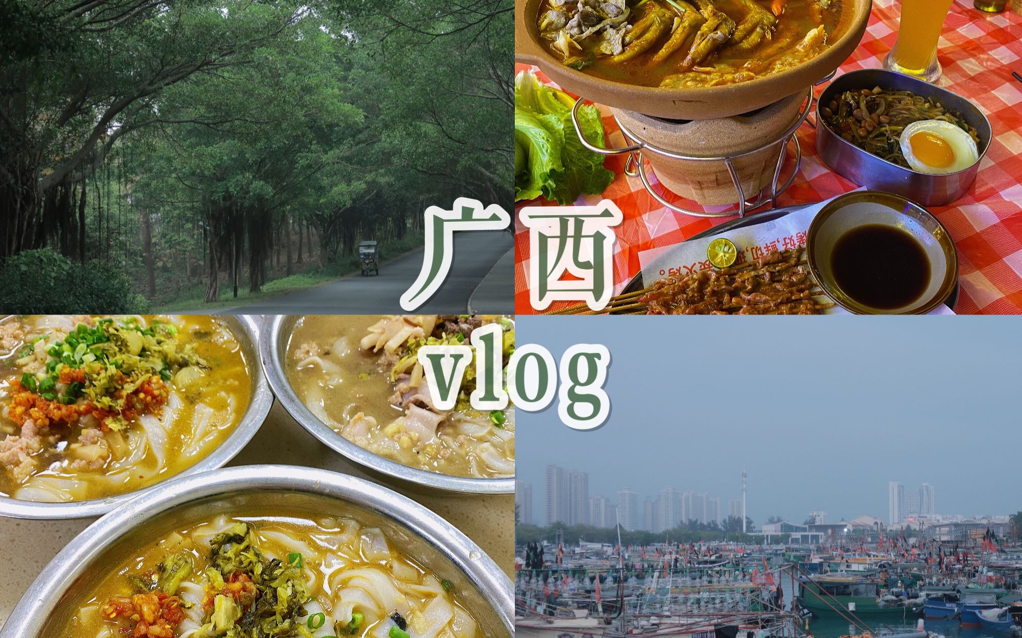 广西vlog|南宁ⷥŒ—海ⷮŠ涠洲岛城市体验|电动车是了解一座城市最快速的工具哔哩哔哩bilibili