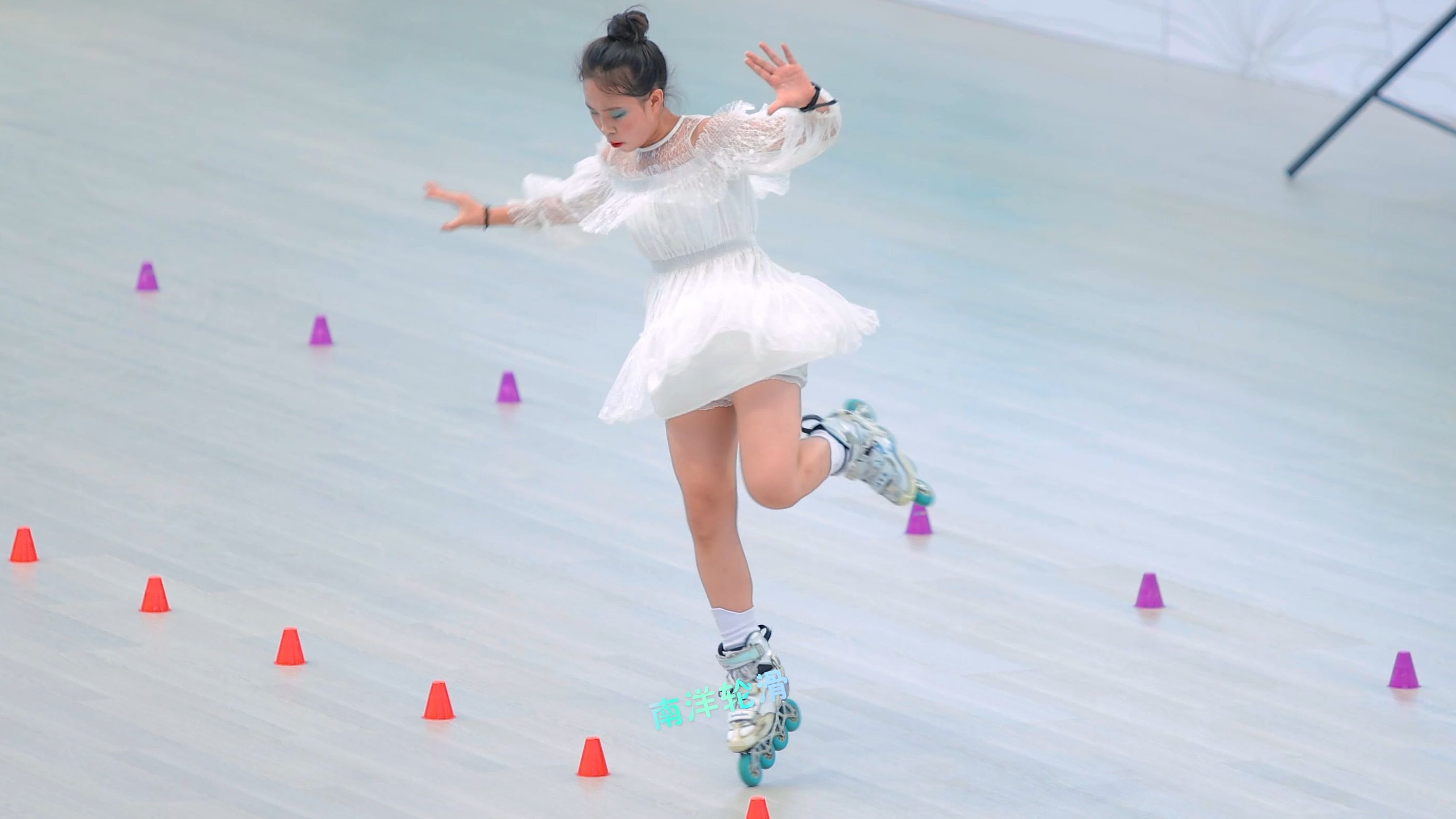 no.8 陈雨轩 2024全国自由式轮滑锦标赛 少年女子甲组g1资格赛