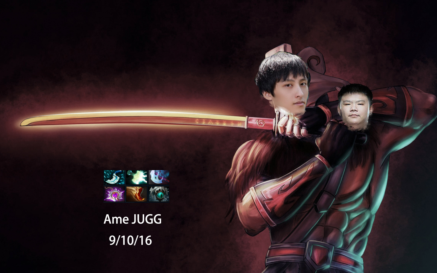 【dota2】萧瑟仙贝联手老队友xinq对抗生死 65分钟激战! ame 1号位剑