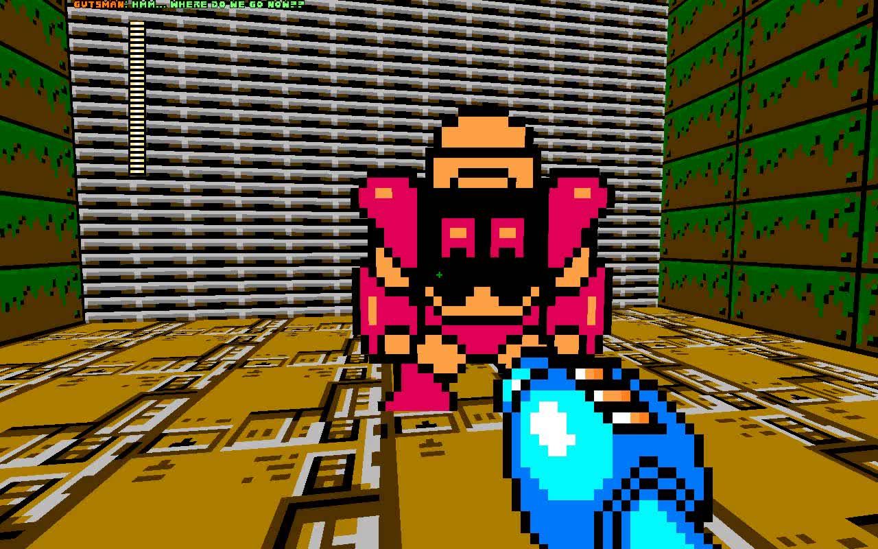 【同人游戏】《8-bit 洛克人死亡竞赛》 02 失踪的气力人