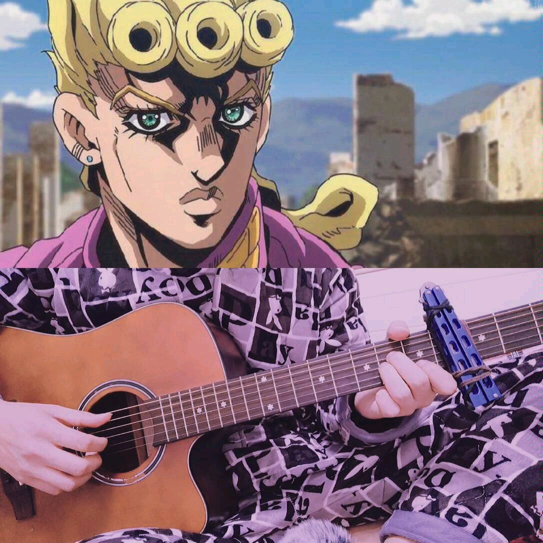 【jojo】吉他指弹 il vento doro