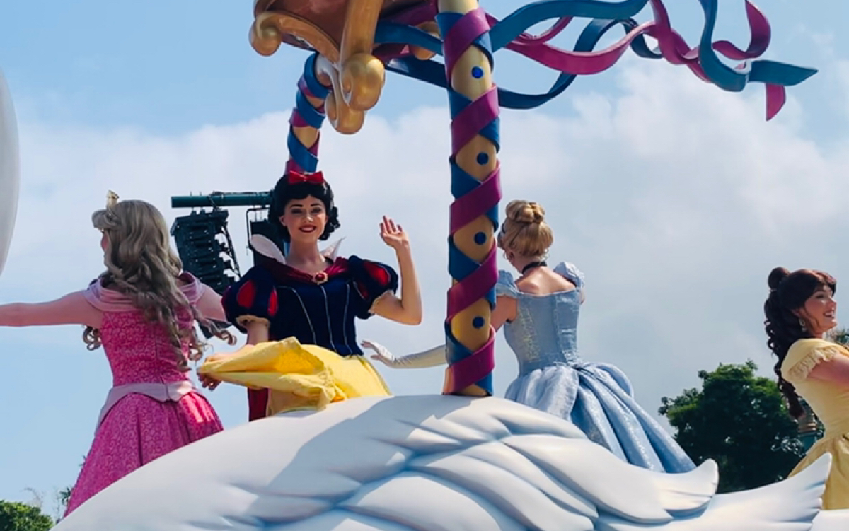 【香港迪士尼】花车巡游 公主篇