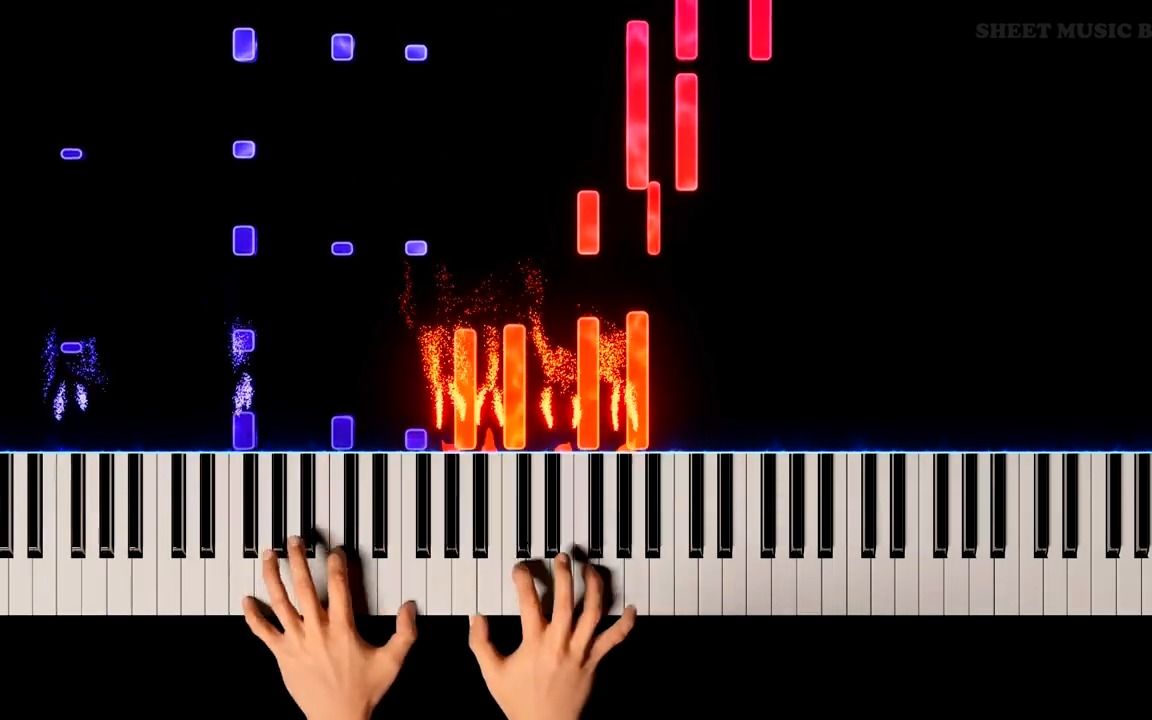 [图]Komm, Süsser Tod (Third Impact) (from The End of Evangelion) - Piano Tutorial