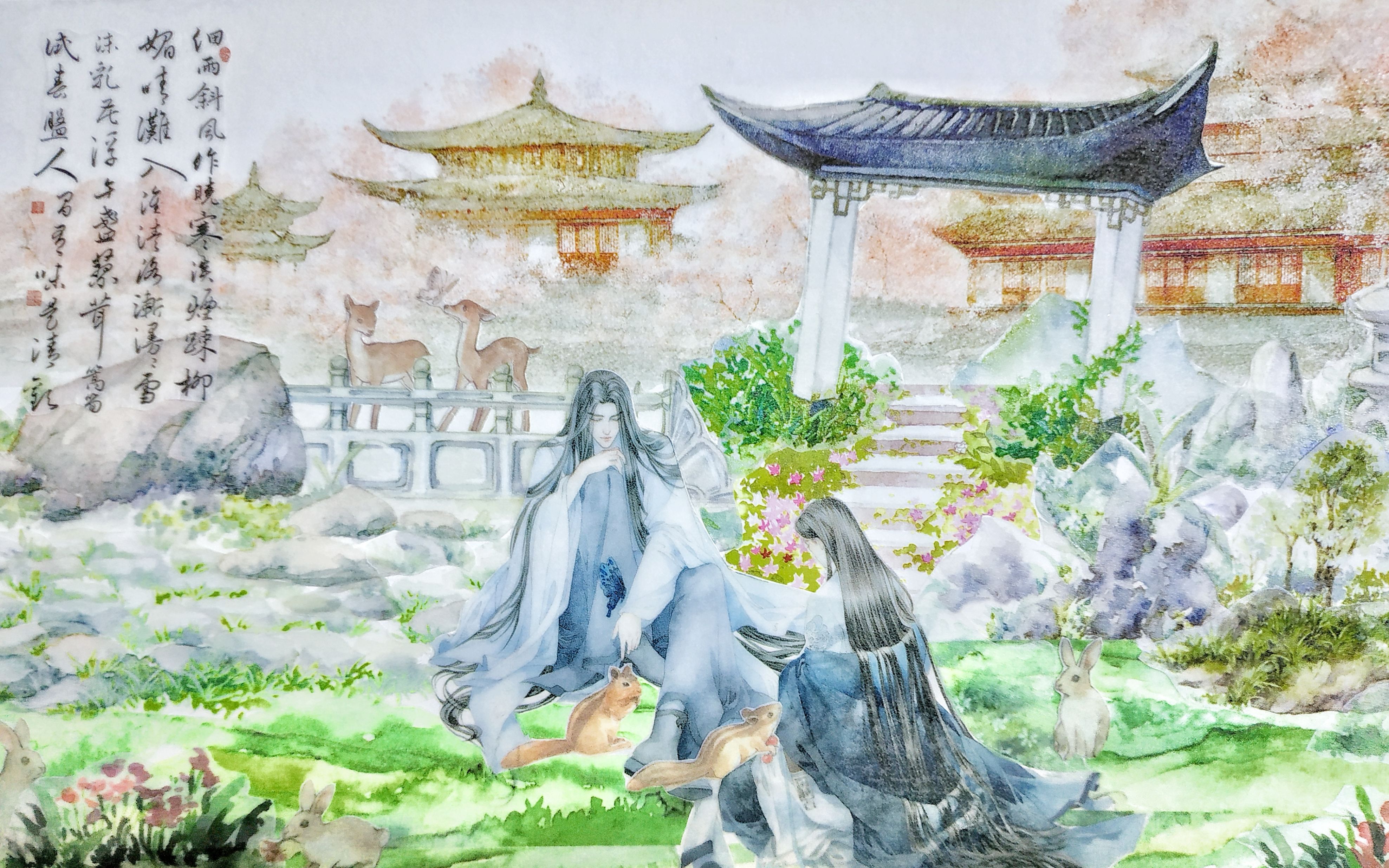 【古风拼贴】01.春日_哔哩哔哩 (゜-゜)つロ 干杯~-bilibili