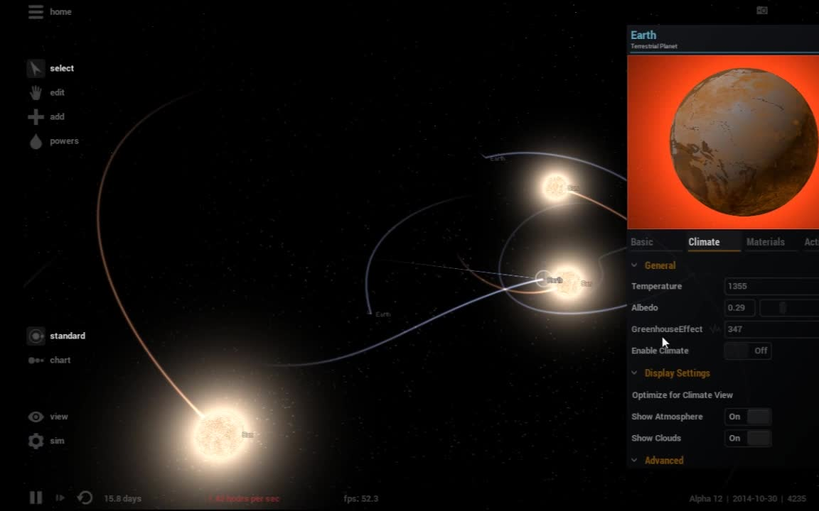 [图]三体星系的带行星模拟（宇宙沙盒）