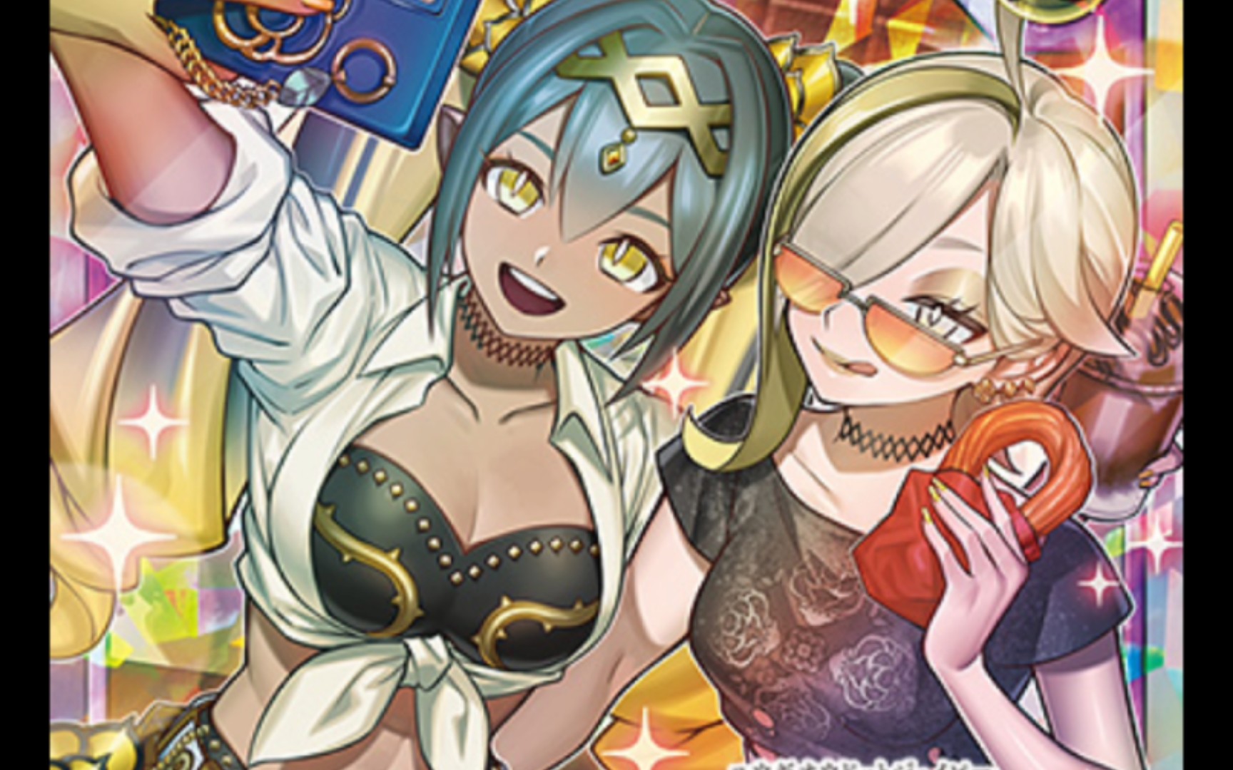 游戏王gorush(rd) 两出框妹卡,一书卡.