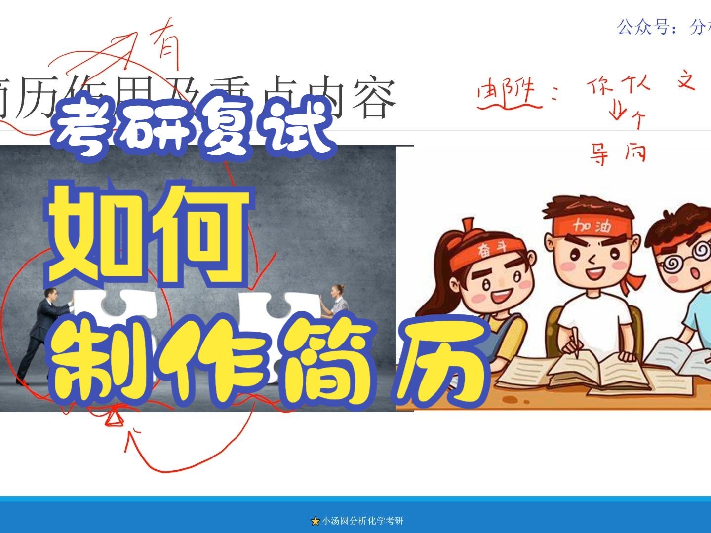 考研复试简历制作哔哩哔哩bilibili