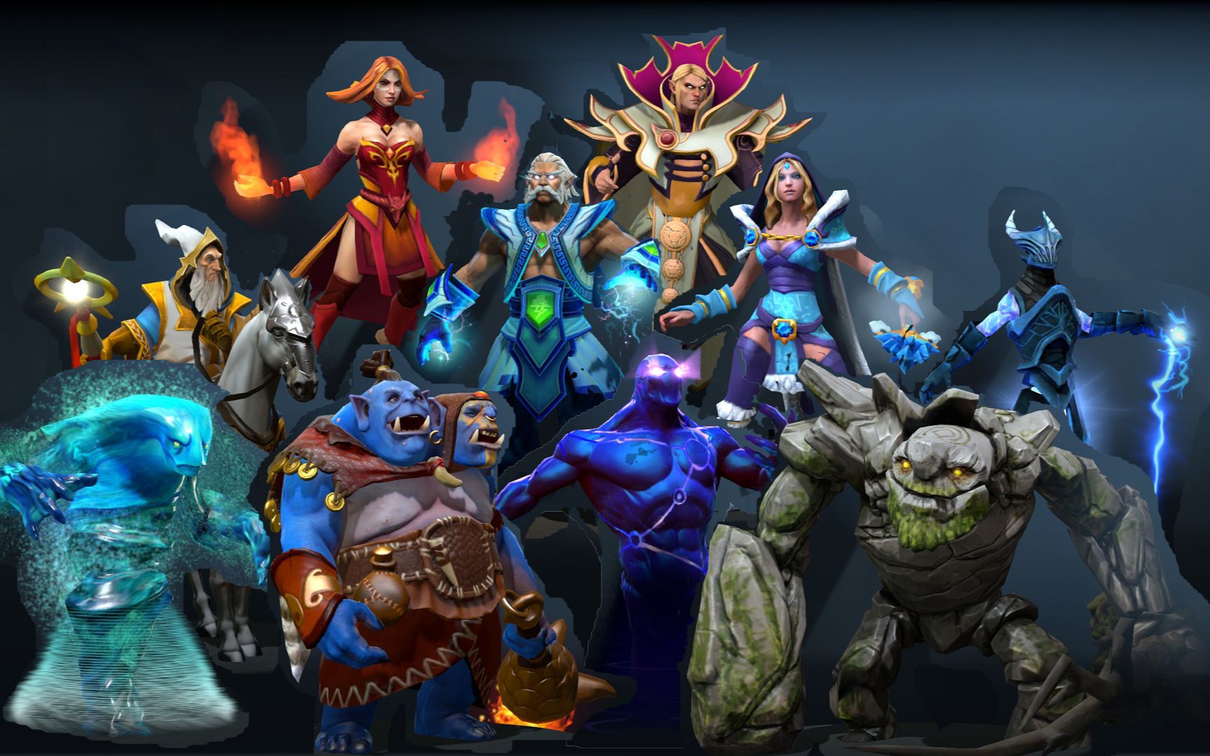 刀塔2自走棋元素法永远滴神