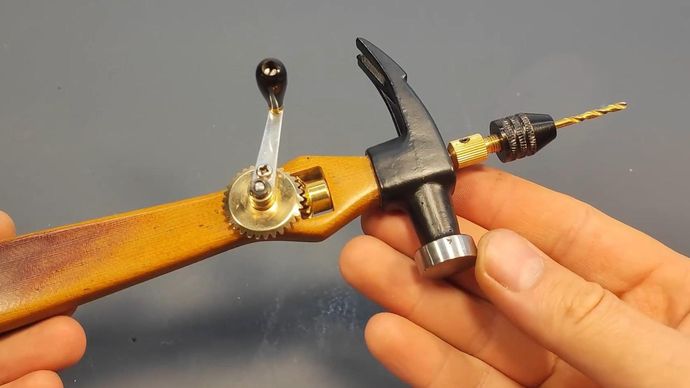 锤钻的手工制作过程