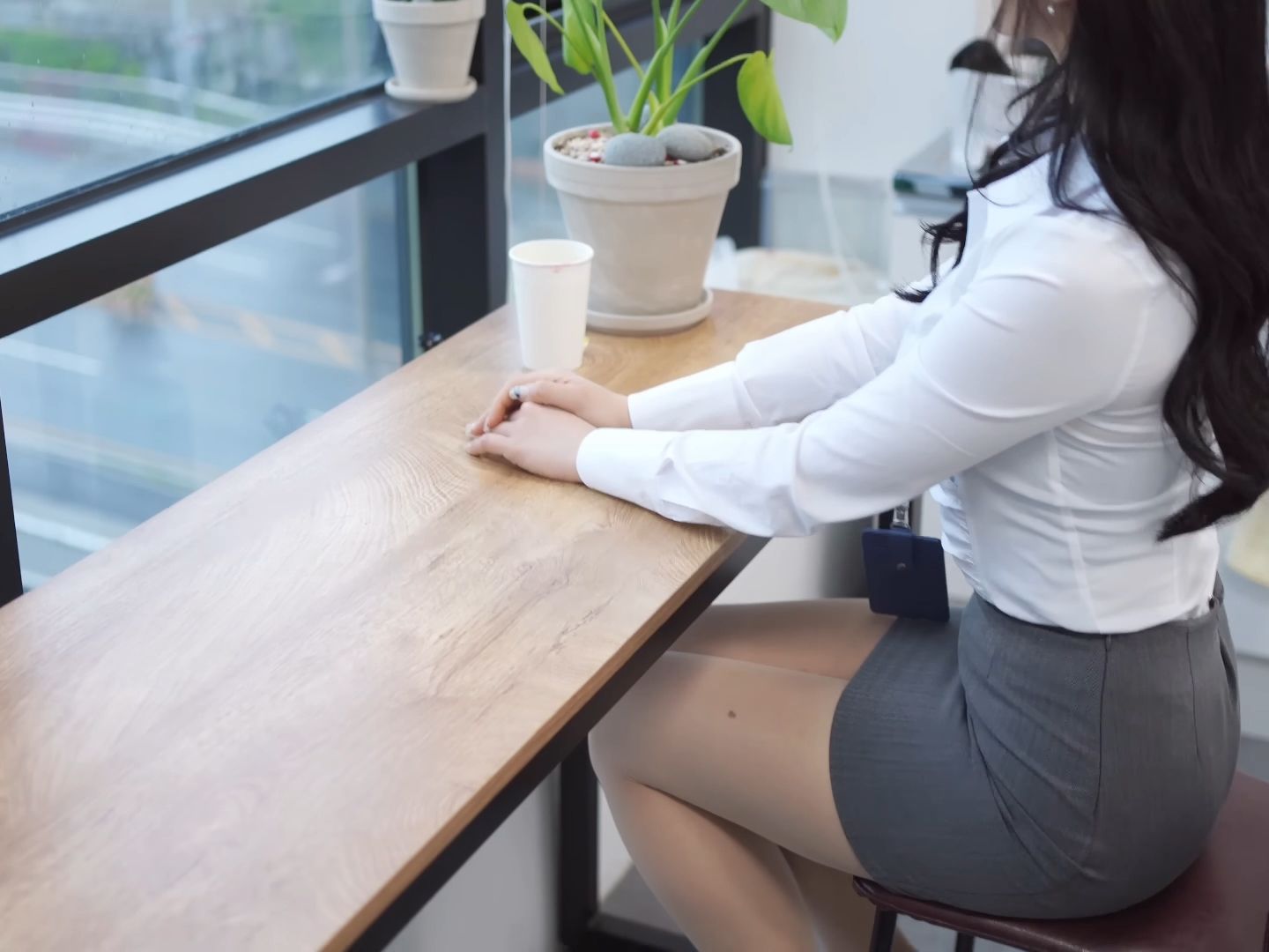 ggotbbang小姐姐办公室ol穿搭