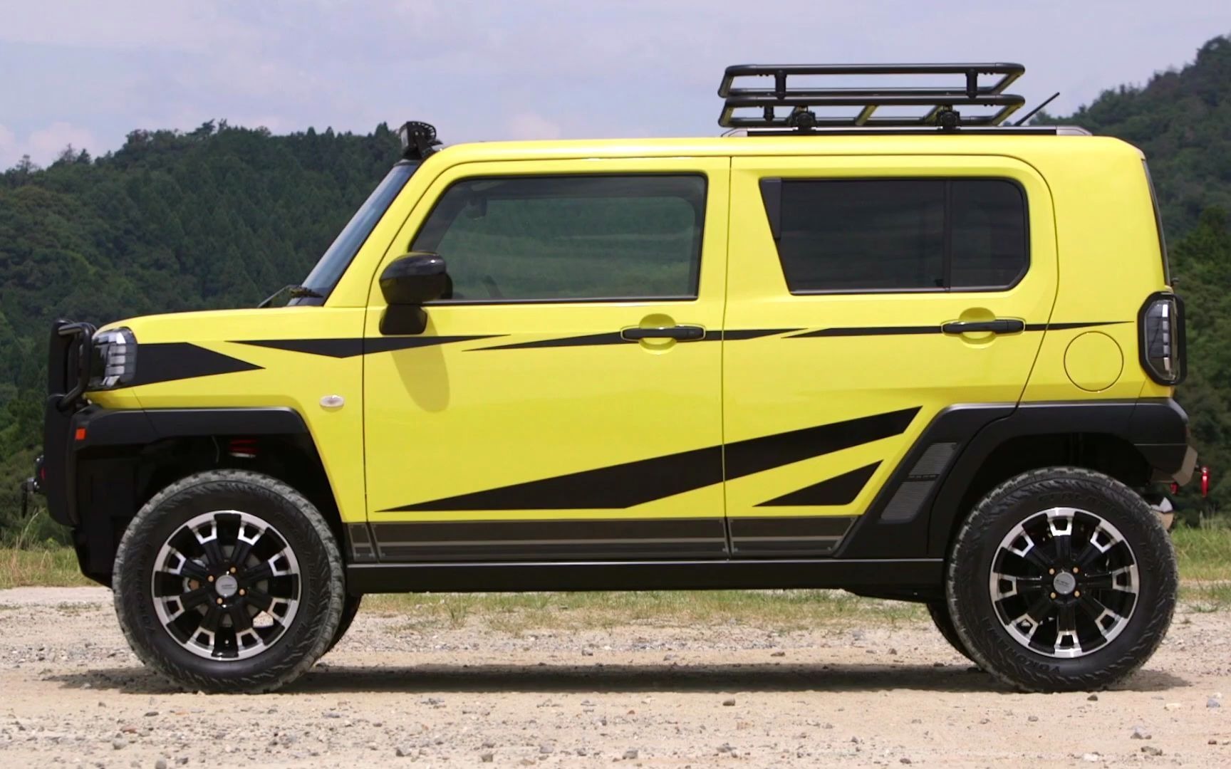 【kcar】帅气野性的taft改装案例及轮胎评测