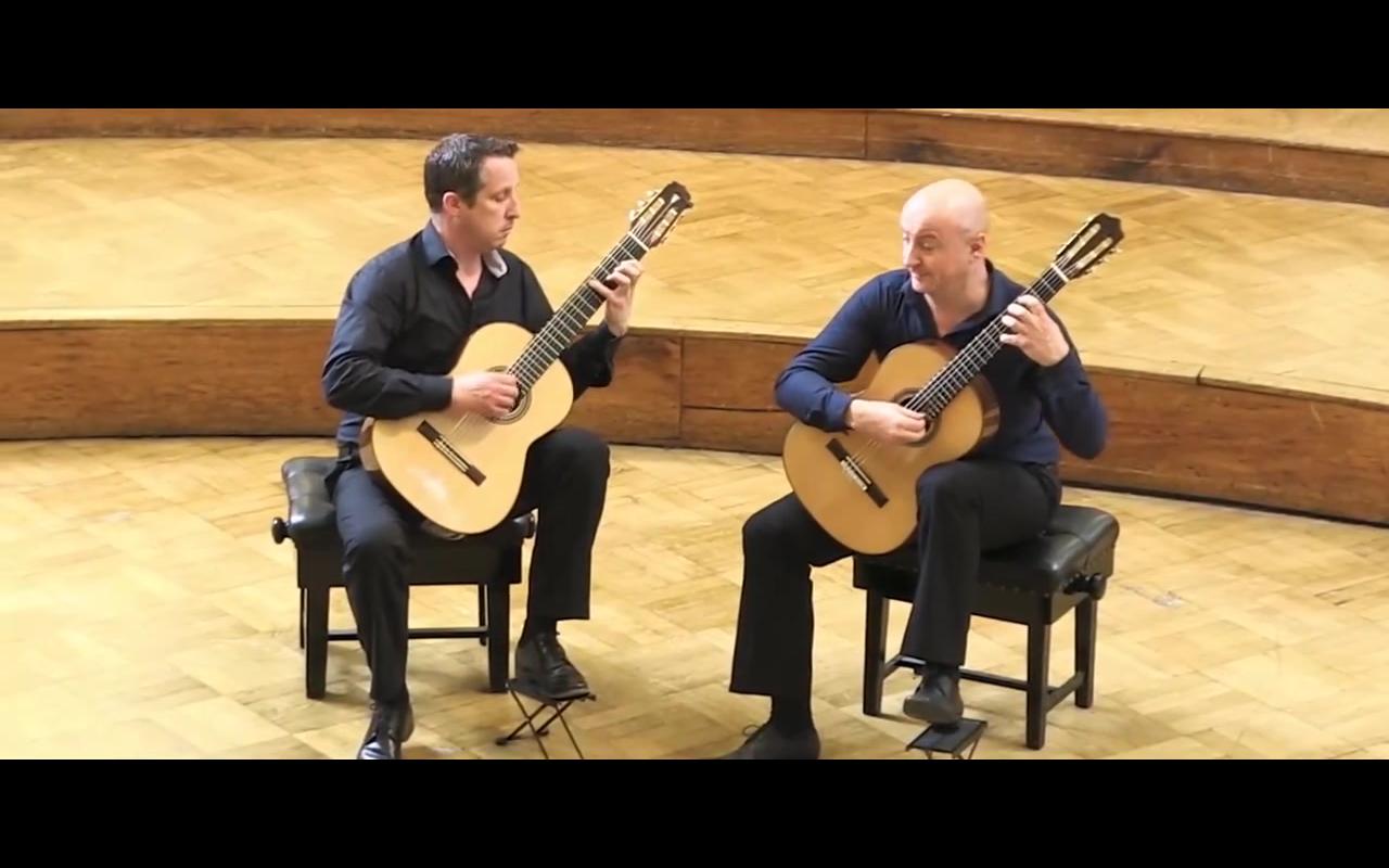 古典吉他二重奏 mompou song & dance no_3丨eden stell