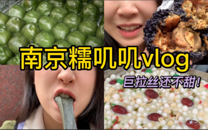 南京美食vlog!在南京吃糯叽叽的一天~哔哩哔哩bilibili