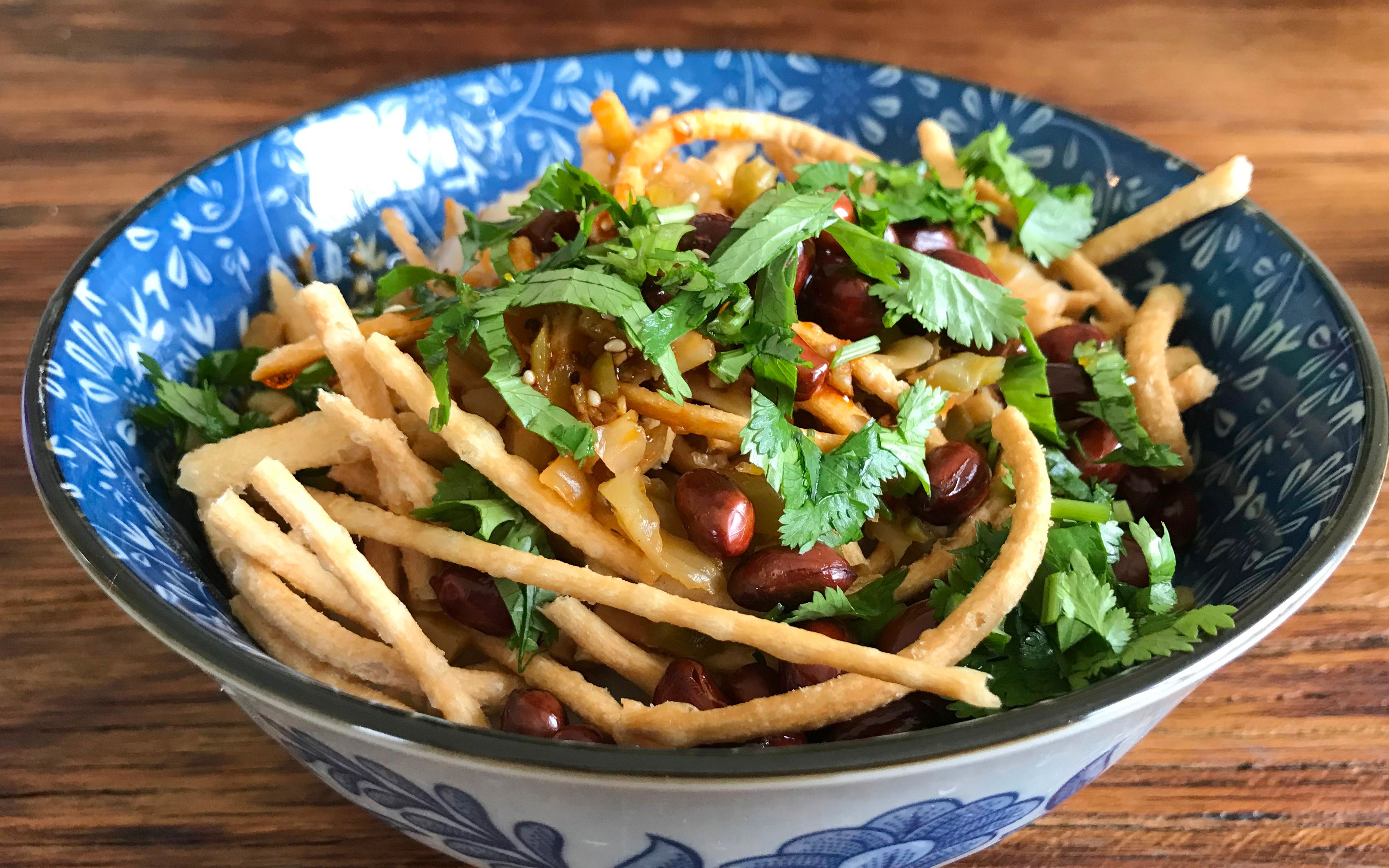 四川特色小吃油茶之懒人版,在家就能做,冬天来一碗,真巴适_哔哩哔哩