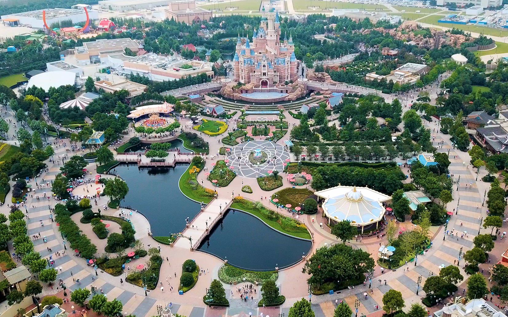 上海迪士尼vr全景图图片
