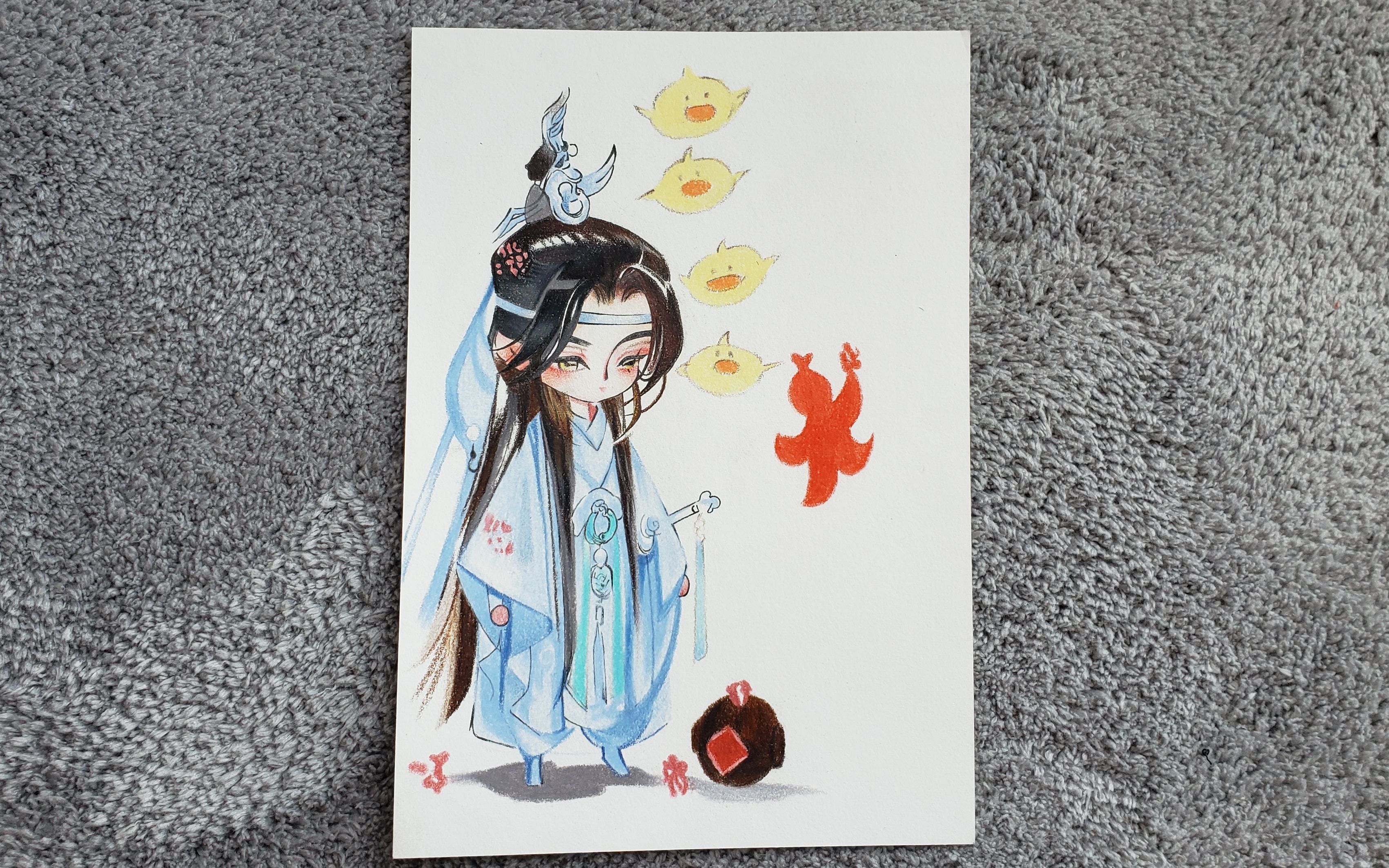 【魔道祖师】画一个忘叽(P1教程,P2过程)哔哩哔哩bilibili