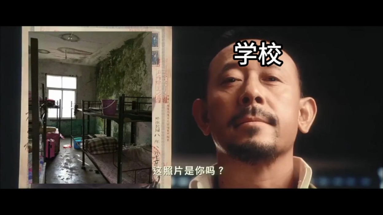 同学:这照片是你吗? 学校:是我!同学:这根本就不是你!