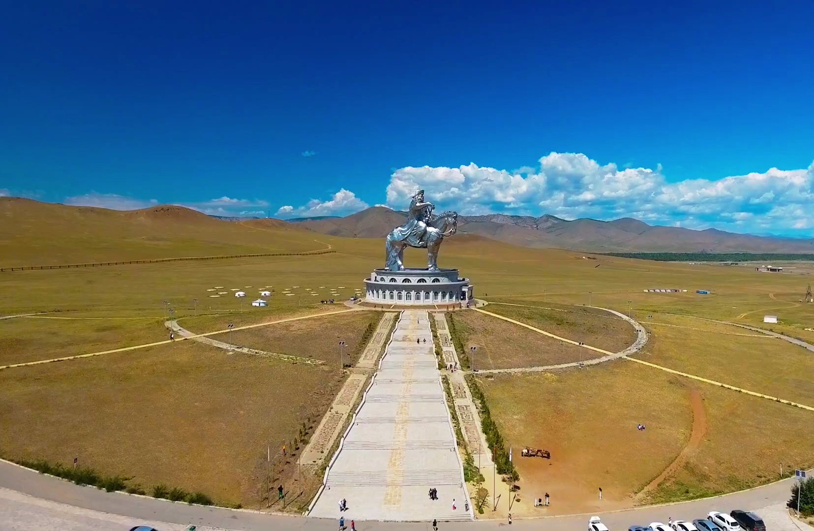 Mongolia in 4K ULTRA HD HDR Drone哔哩哔哩bilibili