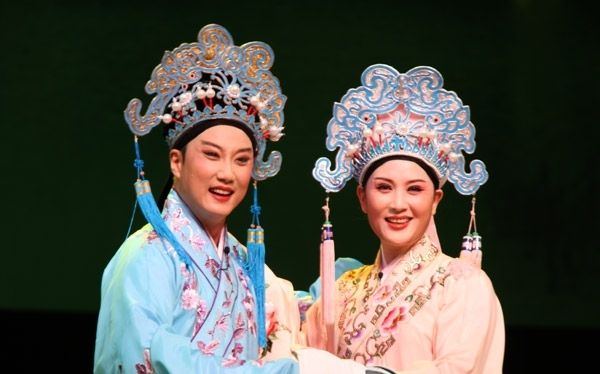 越剧扬剧梁祝十八相送单仰萍李政成