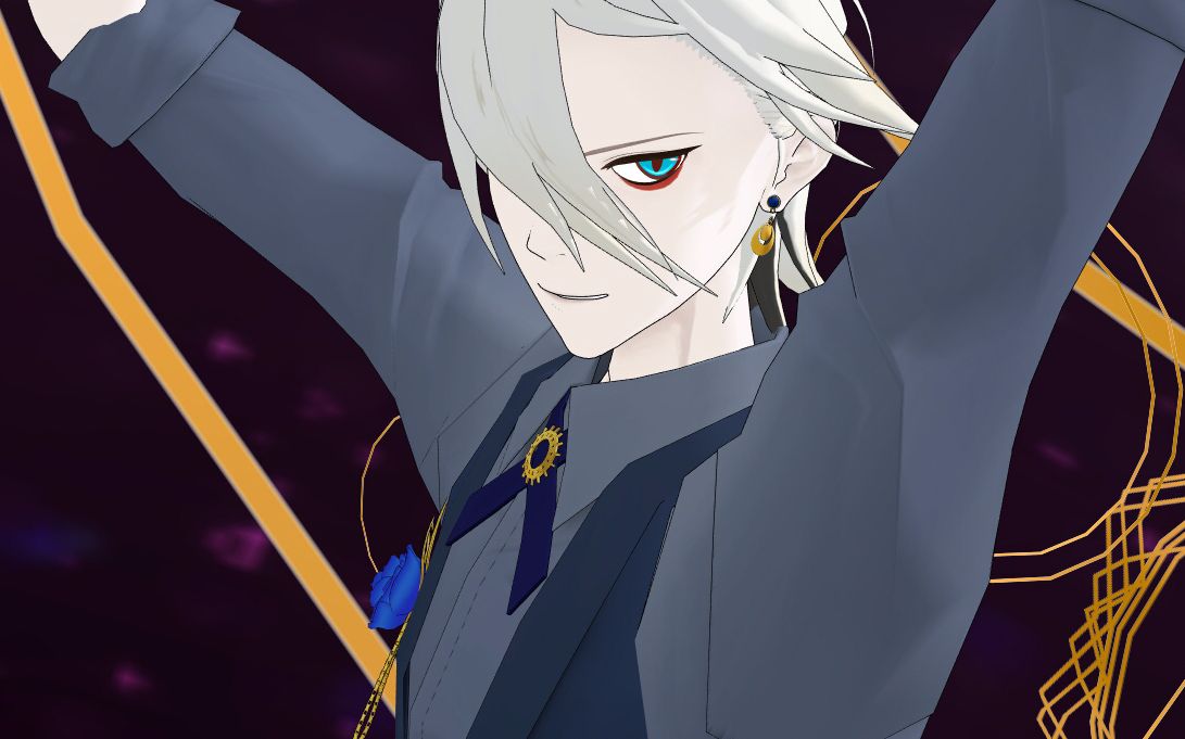 【fate/mmd】[a]ddiction白情迦尔纳_哔哩哔哩_bilibili