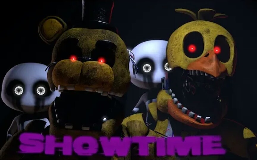 [图][FNAF SFM] 表演时间 Showtime | 中文字幕 |by Madame Macabre ft. MrCreepypasta