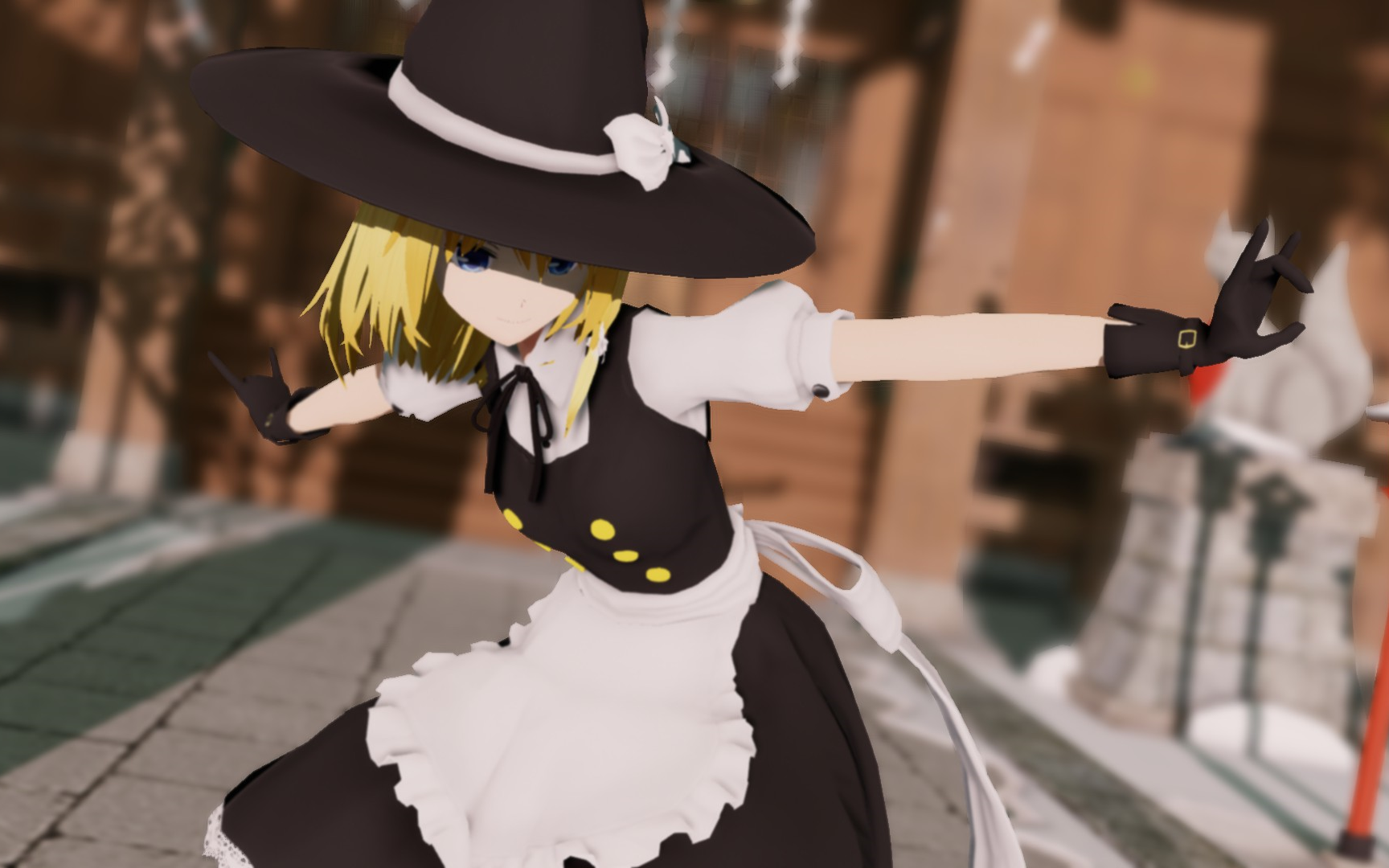 【东方mmd】超高校级的帅气魔理沙!