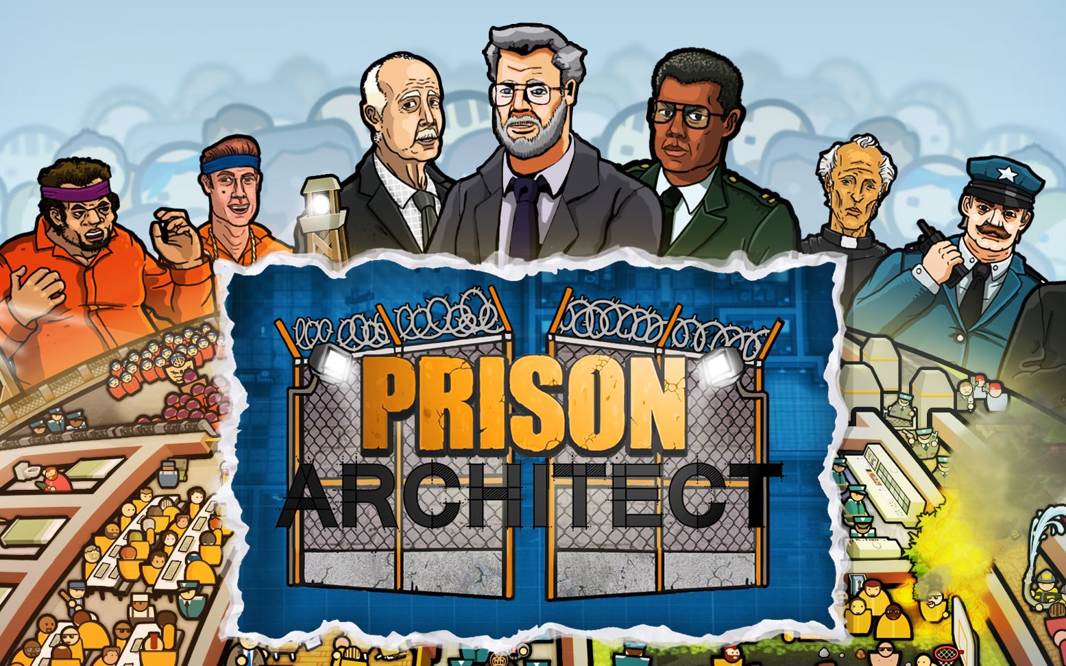 监狱建筑师 prison architect 试玩实况