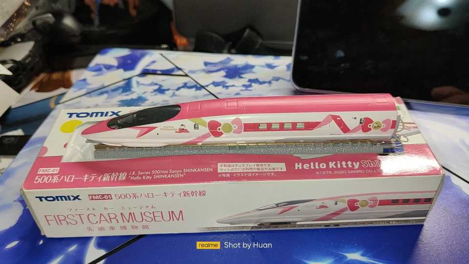 tomix先头车博物馆新干线500系hello kitty