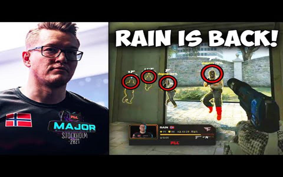 FAZE RAIN'S AIM IS DOMINATING THE MAJOR! RIP ASTRALIS CS GO PGL Twitch Clips哔哩哔哩bilibili