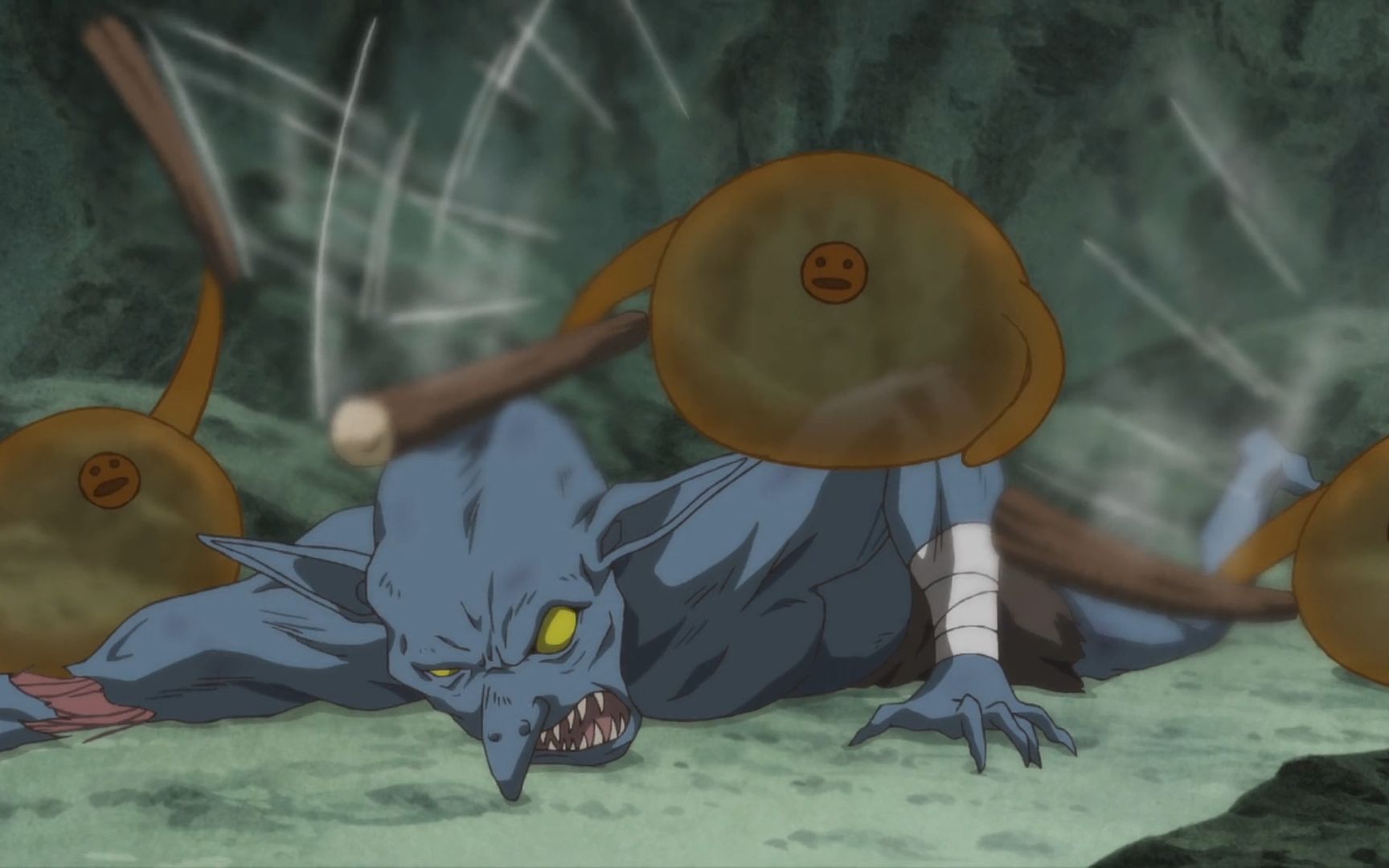 史莱姆的力量到底有多强大?仅用一分钟就将哥布林吞噬殆尽!