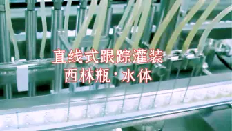直线式跟踪灌装•西林瓶•水体