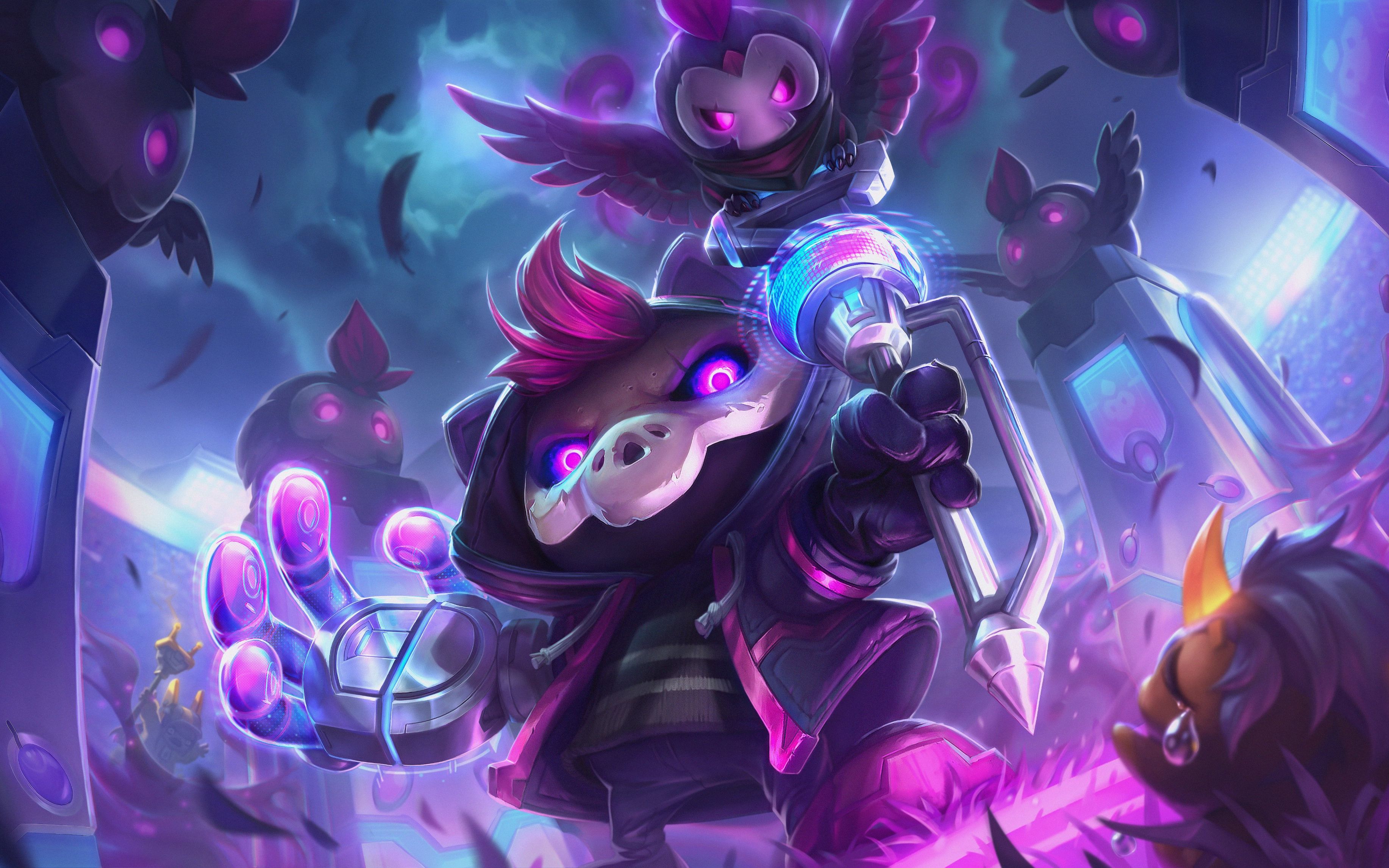 lol英雄联盟新皮肤预览 小怪兽训练师 小法师