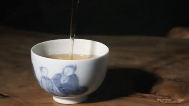 器满茶生活日本回流青花凉水壶执手茶壶日式注水壶染付茶具手工茶器酒壶