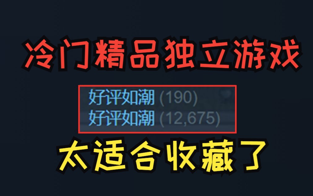 冷门精品独立游戏 个个精品 太适合收藏了游戏推荐