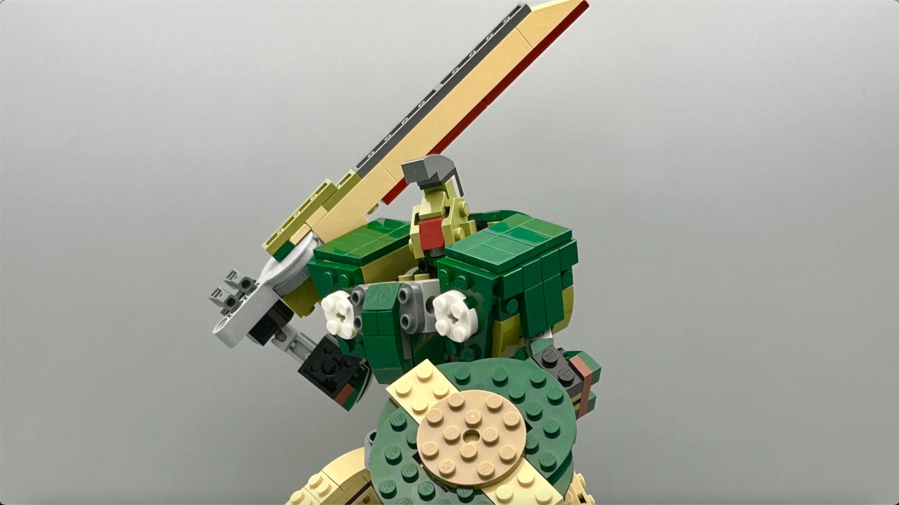 【乐高31151套内moc】剑盾武装机甲