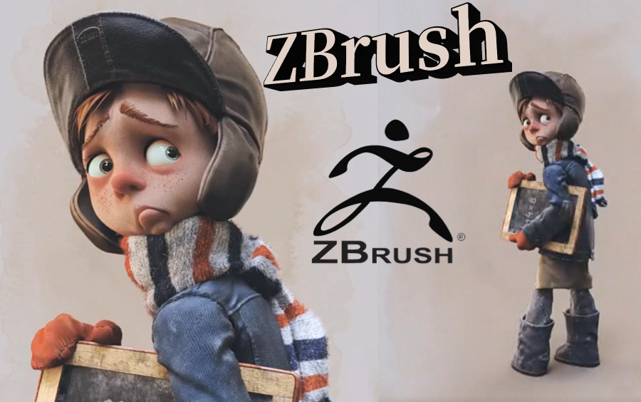 冒死上传!【中文字幕】从外网扒来的价值299美刀的【Zbrush三维角色设计技术全面训练视频教程】国外大佬教你建模哔哩哔哩bilibili