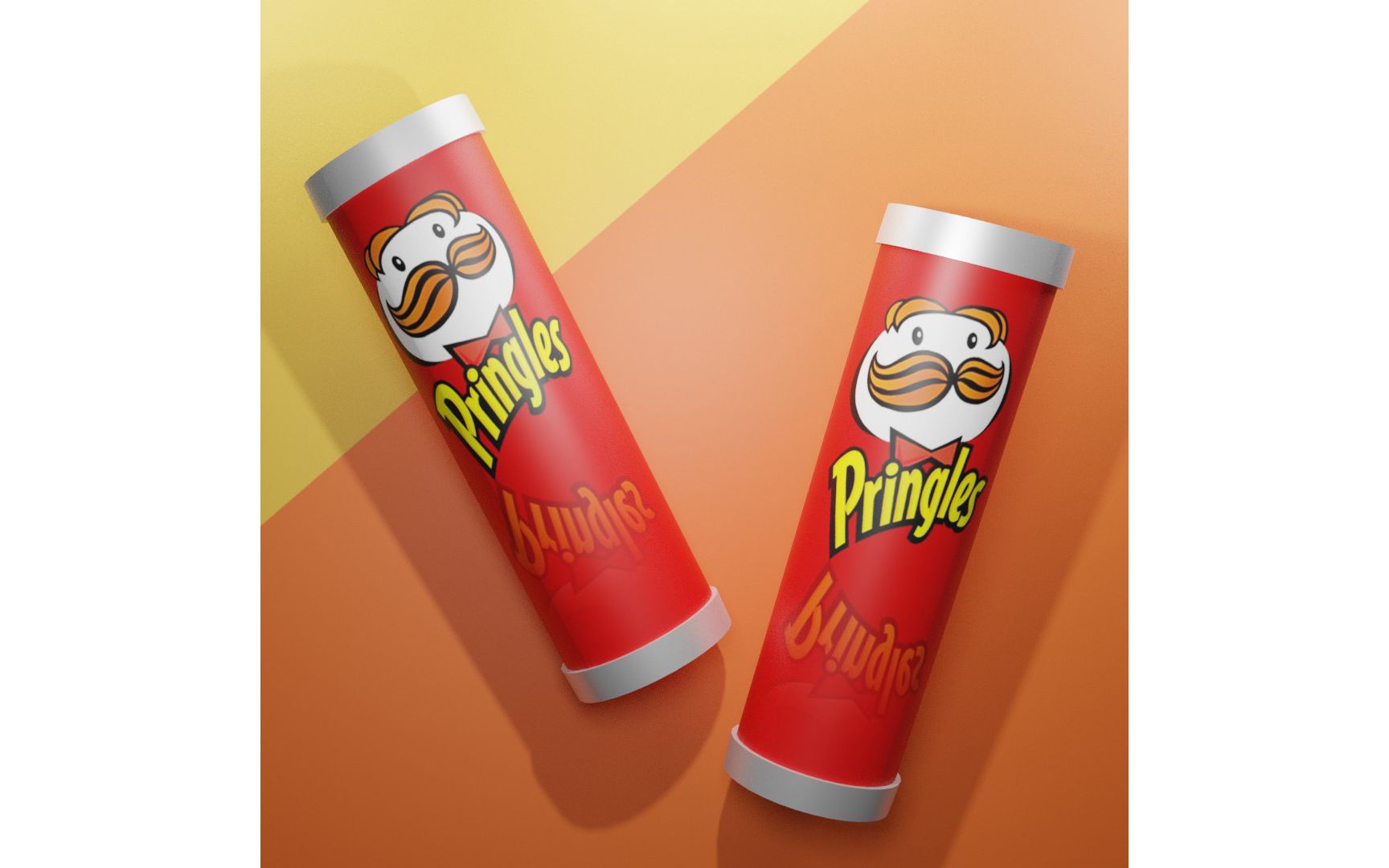 Blender 立体建模学习中文教程:pringles薯片广告(只是教程用途)哔哩哔哩bilibili