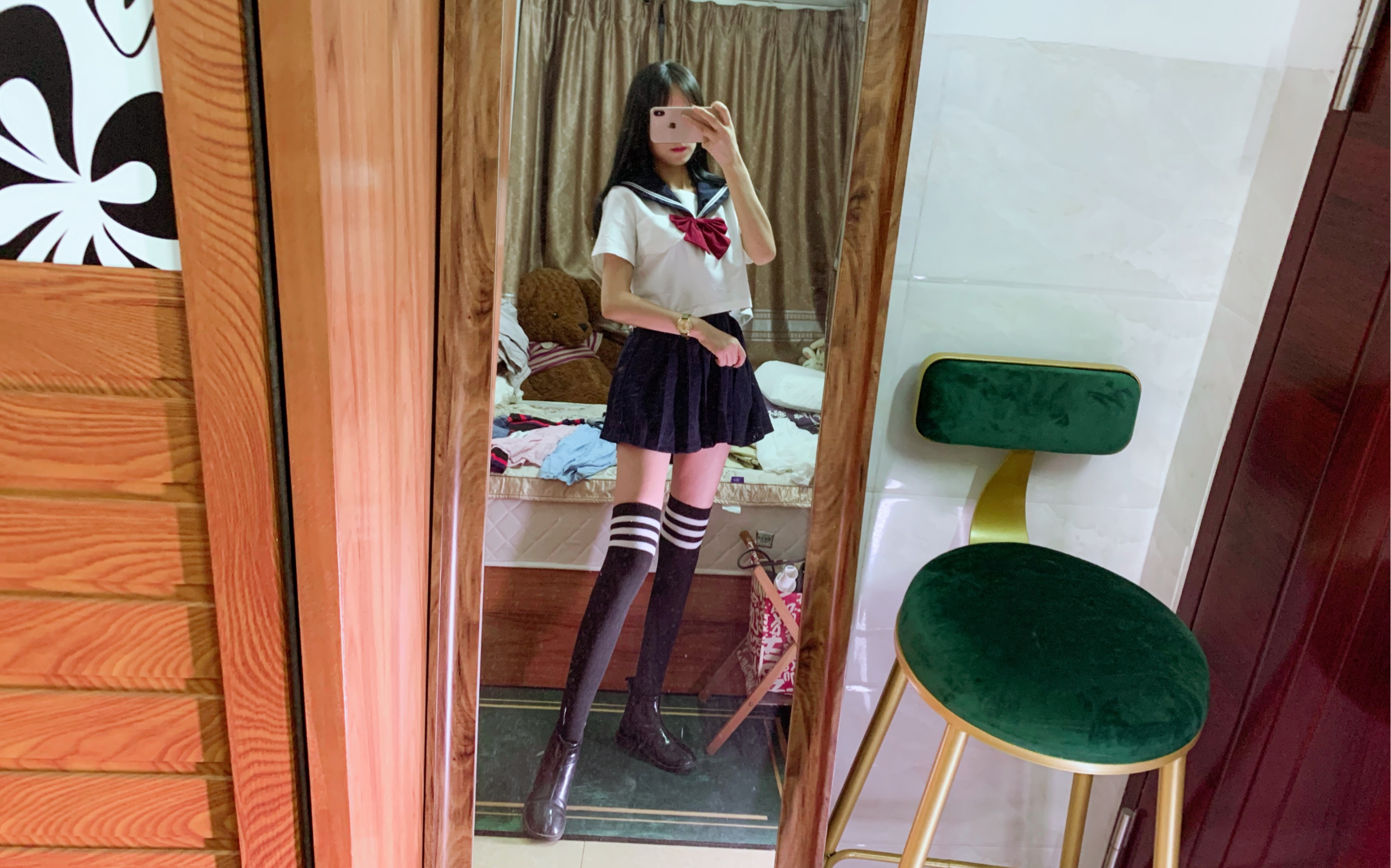 高165 88穿日本jk制服,化身大长腿软妹纸,压箱底宝藏可还行?