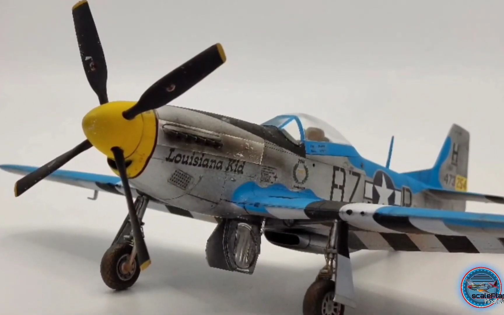 田宫tamiya p-51 d 野马 mustang 战斗机 1/48 完全制作