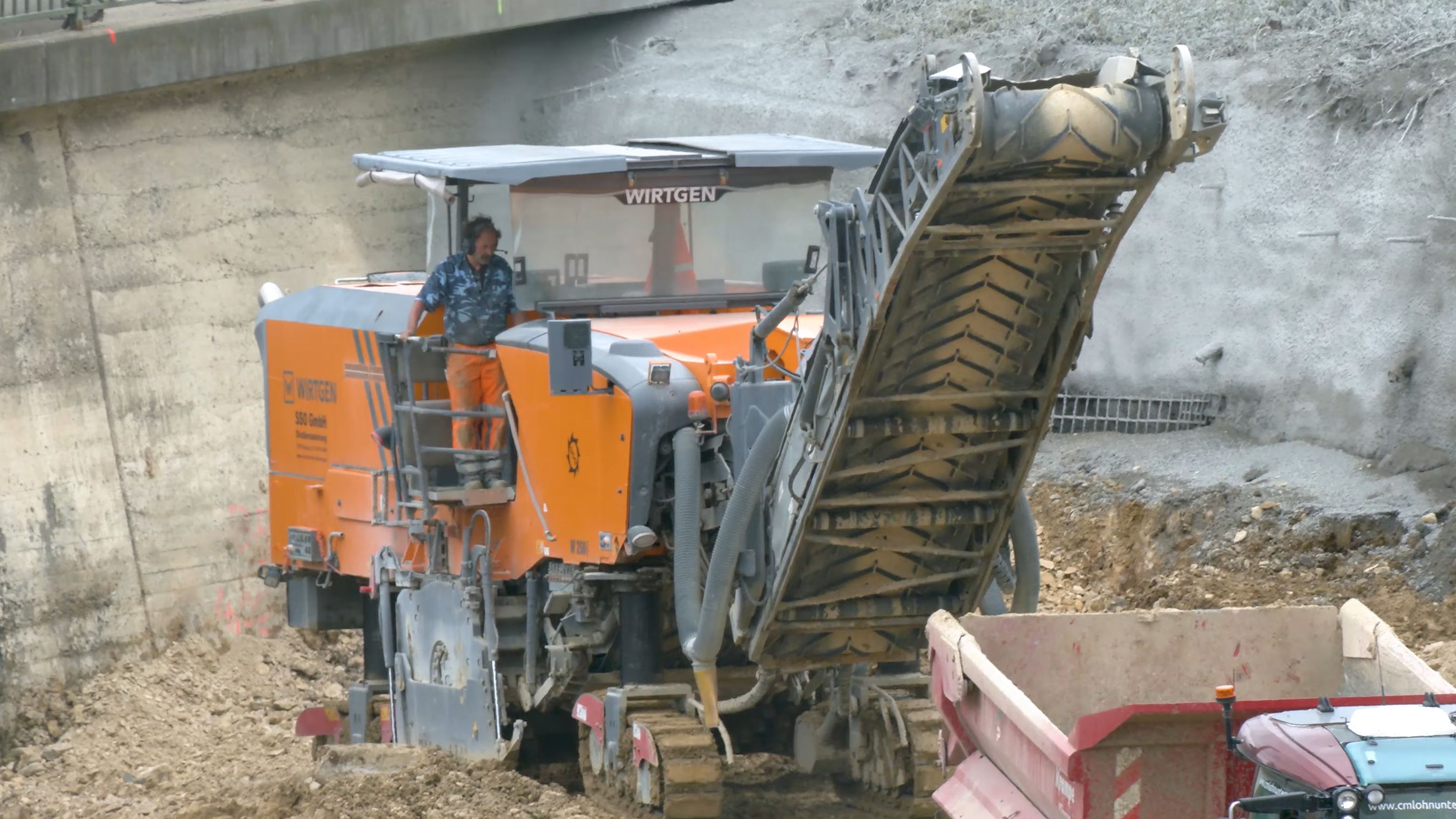 维特根W250i冷铣刨机道路施工4k哔哩哔哩bilibili