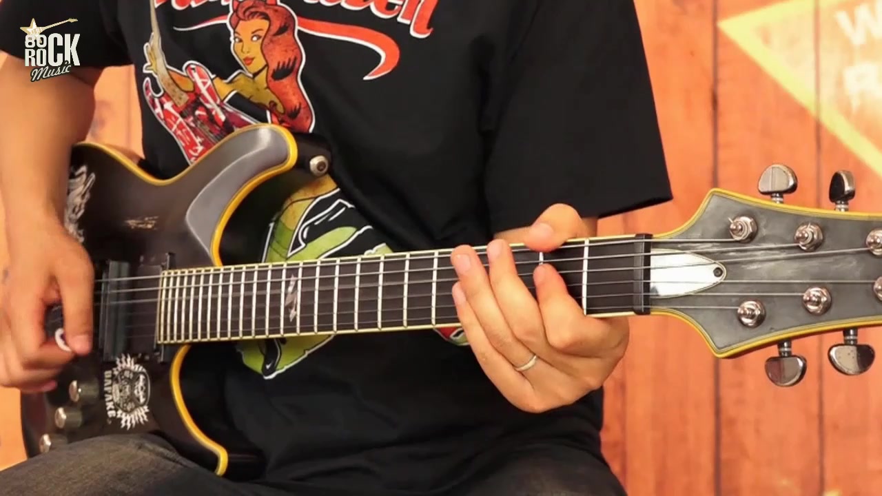 电吉他手必学的经典吉他riff教学vol1示范