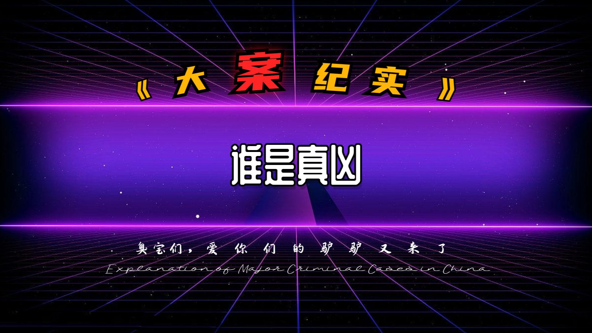 云南·勐腊县【谁是真凶】